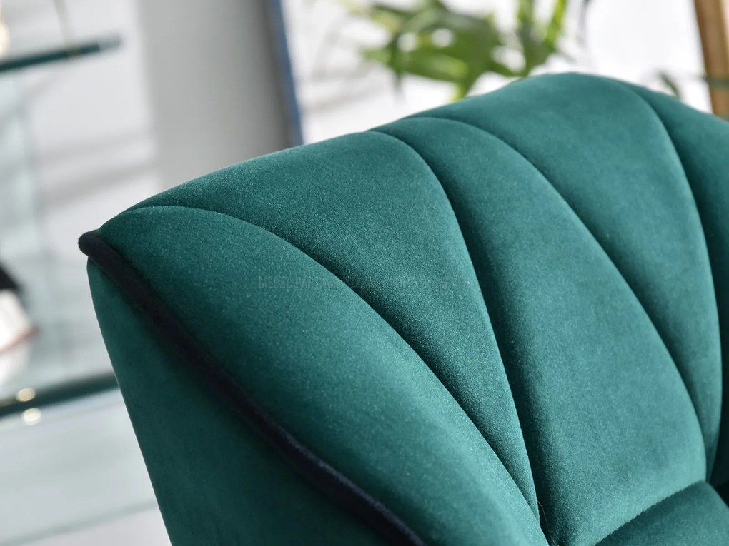 Fotoliu Velma M (verde + negru). Promo -6%. 1110453