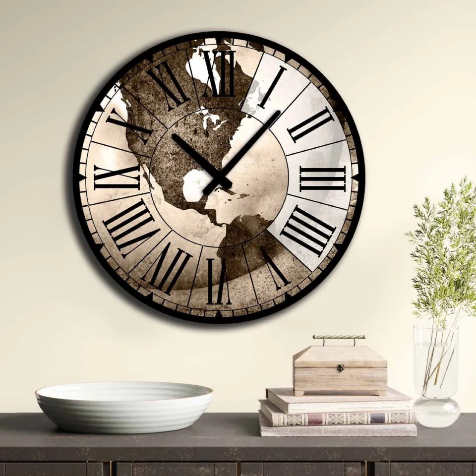 Ceas Decorativ 5050MS-001, MDF