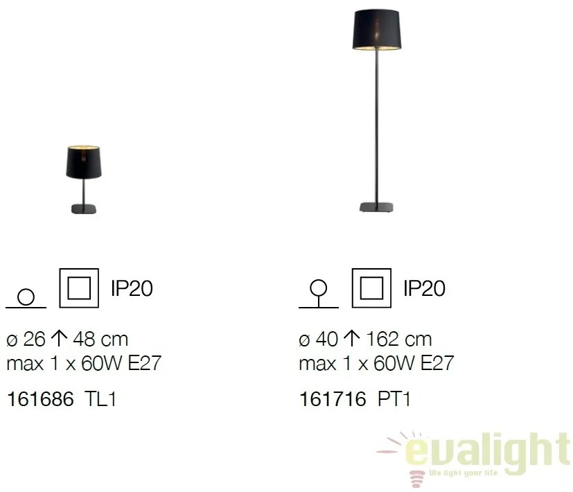 Lampadar / Lampa podea design modern NORDIK PT1 161716