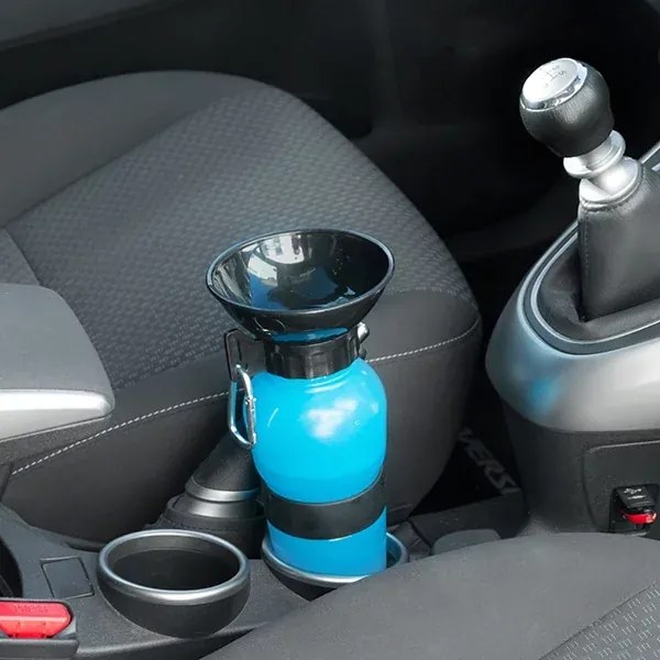 Sticlă de apă de călătorie pentru câini - 500 ml