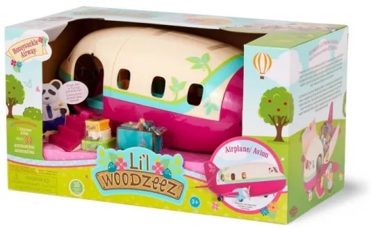 Set de jucării Li'l Woodzeez avion cu accesorii