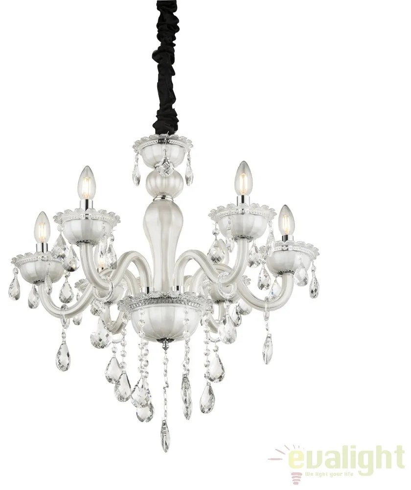 Candelabru elegant cu 6 brate design clasic Teejay 64118-6 GL