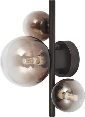 Brilagi - Aplica LED de perete MILLA 3xG9/3W/230V maro/maro fumuriu