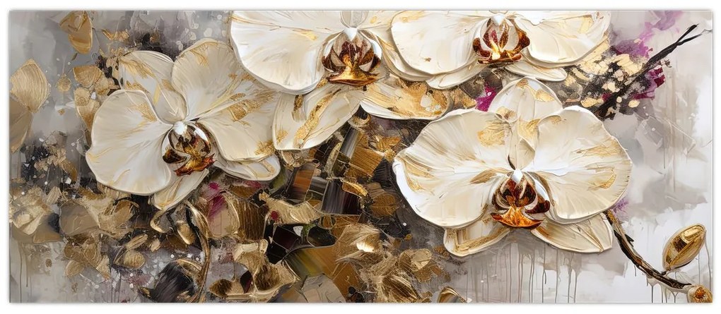 Tablou - Orhidee (120x50 cm)