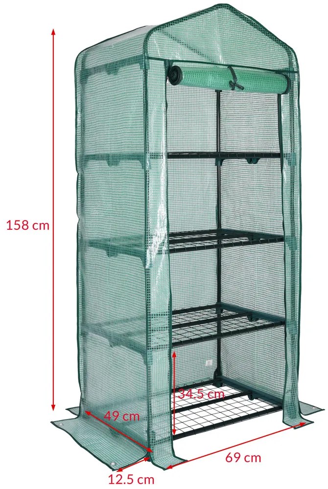 Deuba Flip book 158x49x69cm
