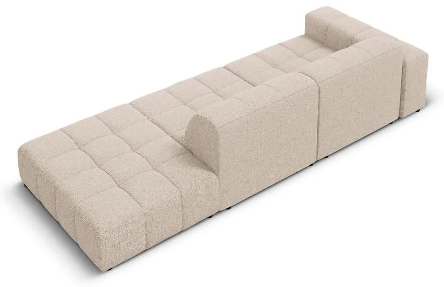 Șezlong bej (cu colț pe partea stângă ) Chicago – Cosmopolitan Design