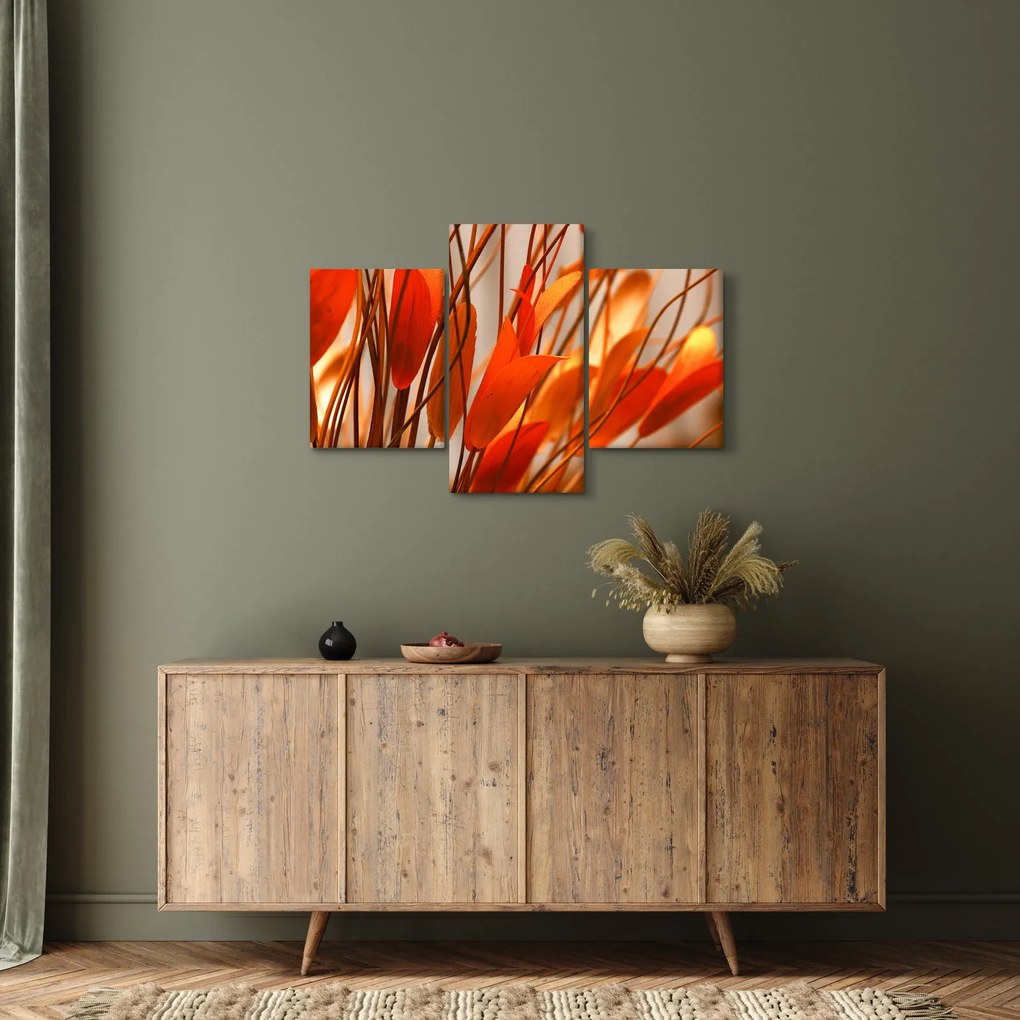 Tablou - Frunze înflorite (90x60 cm)