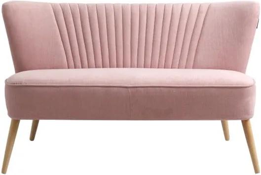 Canapea 2 locuri Custom Form Harry, roz