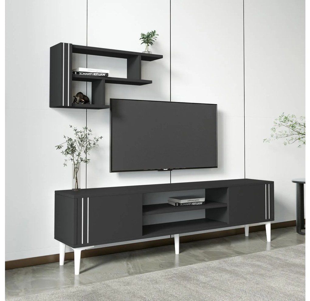 Mobilier living Snowden set (antracit) . 1102582
