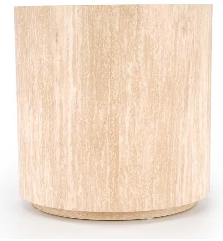 Măsuță de cafea Palmer S - cerc, bej