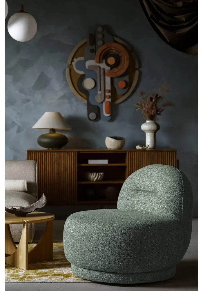 Fotoliu verde Ovo – Miuform