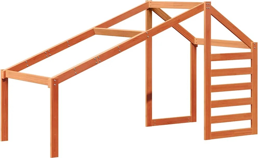 vidaXL Acoperiș Pat Copii 188x82x113 cm Lemn Mass Pin
