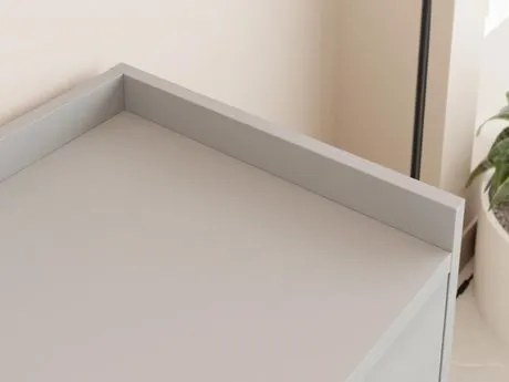 Set mobilier living Tezarta II (Alb + Negru) . 1105980