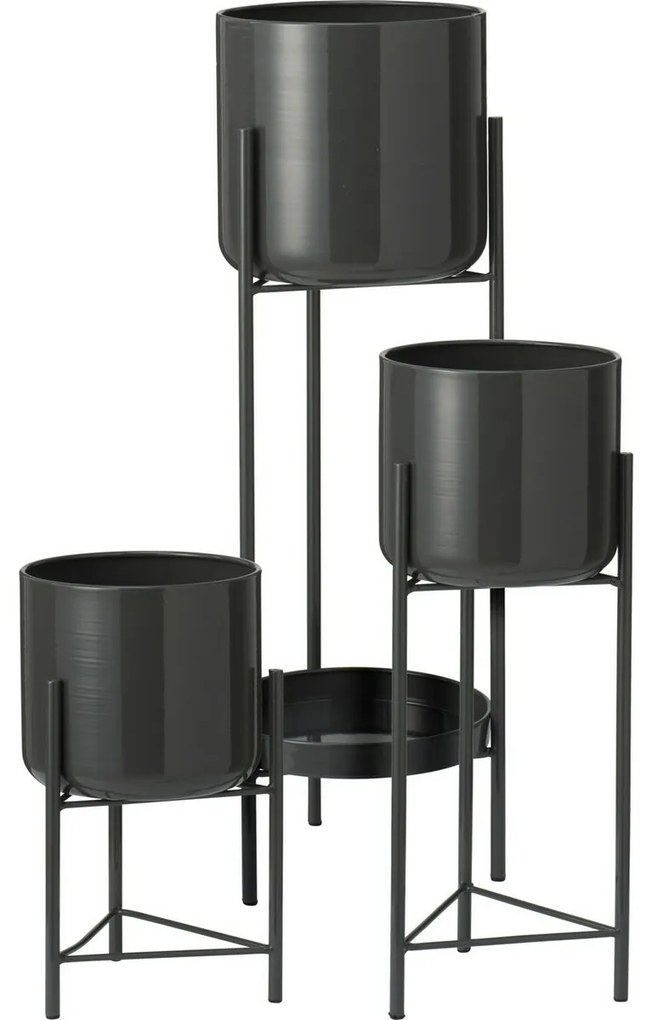 Set de suporturi metalice pentru flori Malvaronegru, 3 buc.
