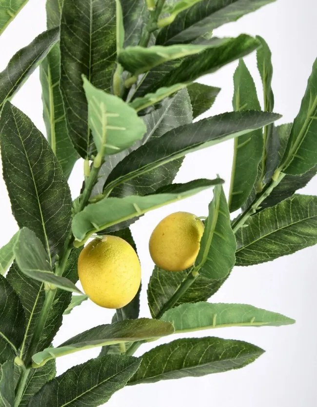 Planta artificiala decorativa cu ghiveci, 115 cm, Lemon Bizzotto