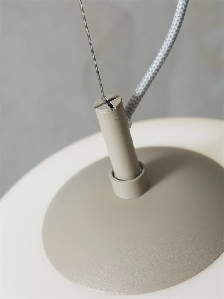 Pendul design decorativ Sapporo L sand/alb