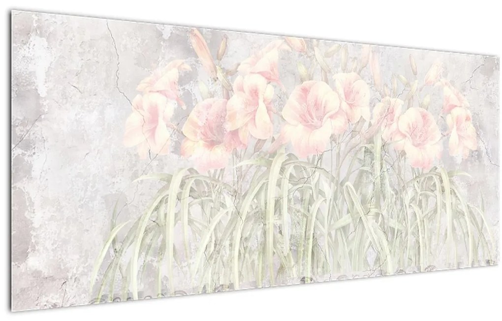 Tablou - Fresca crinilor (120x50 cm)