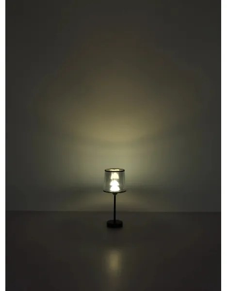 Lampă LED dimabilă de masă Globo 21008S LUNKI LED/2,5W/3,7V 2700/4000/6500K negru