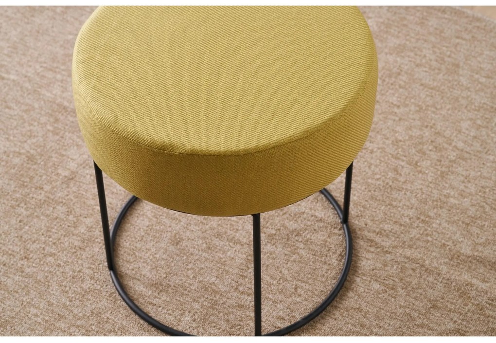 Taburete Dandee (Galben). Promo -19%. 1101606