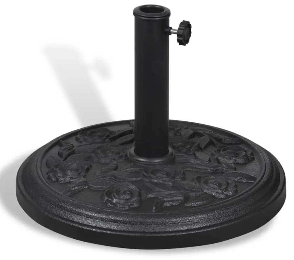 vidaXL Bază suport rotundă pentru umbrela de soare