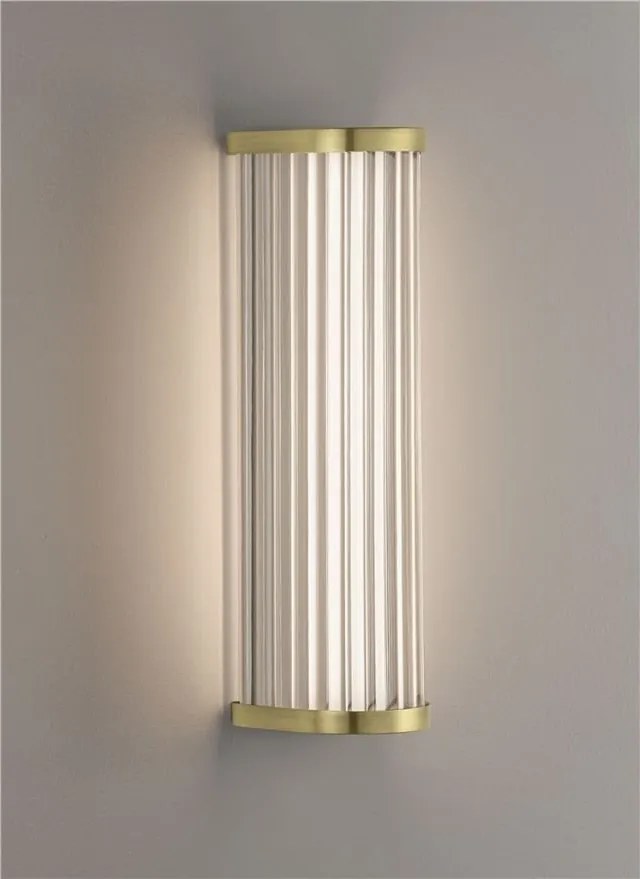 Aplica de perete LED baie IP44 VITREE aurie