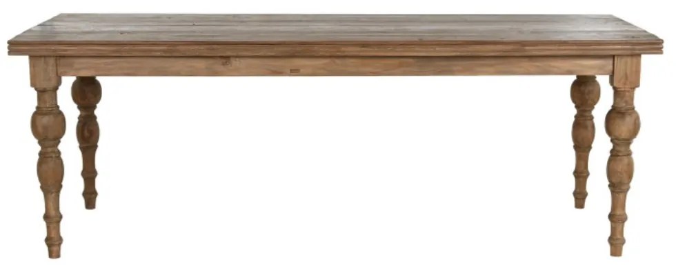 Masa dining, din lemn de tec reciclat, Lorien