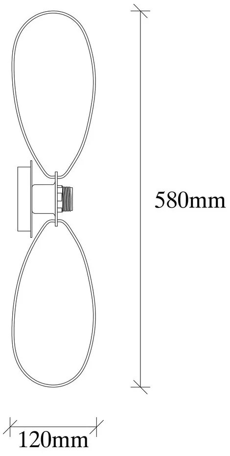 Aplică de perete neagră Hemdem – Opviq lights