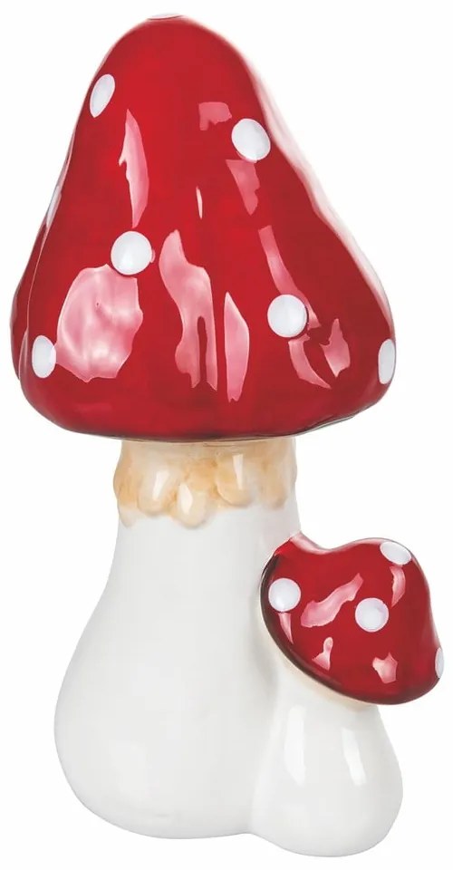 Decorațiune de Crăciun din ceramică VDE Tivoli 1996 Fungo, înălțime 23,5 cm