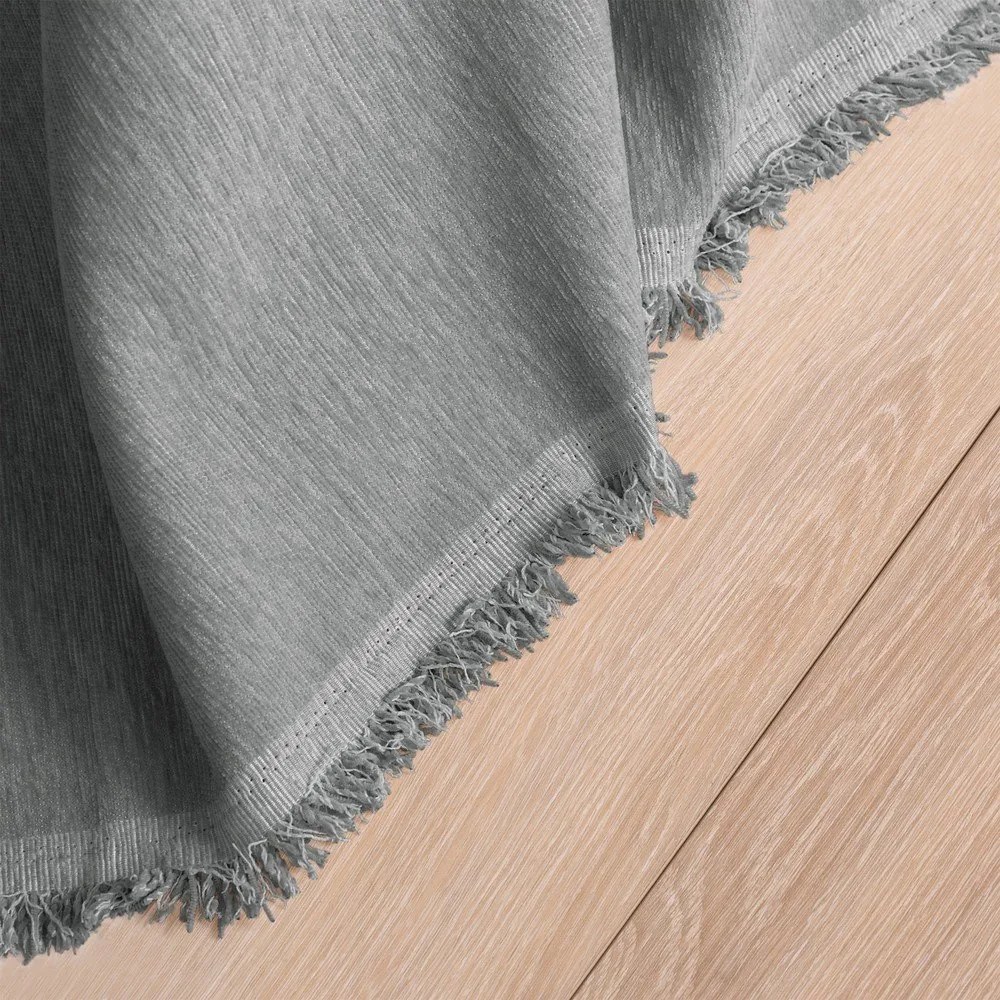 Cuvertură gri din janilie 220x240 cm Talo – Filumi