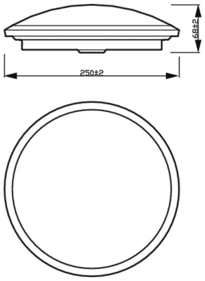 Plafonieră LED dimabilă pentru baie SCENE SWITCH LED/12W/230V IP44 Philips