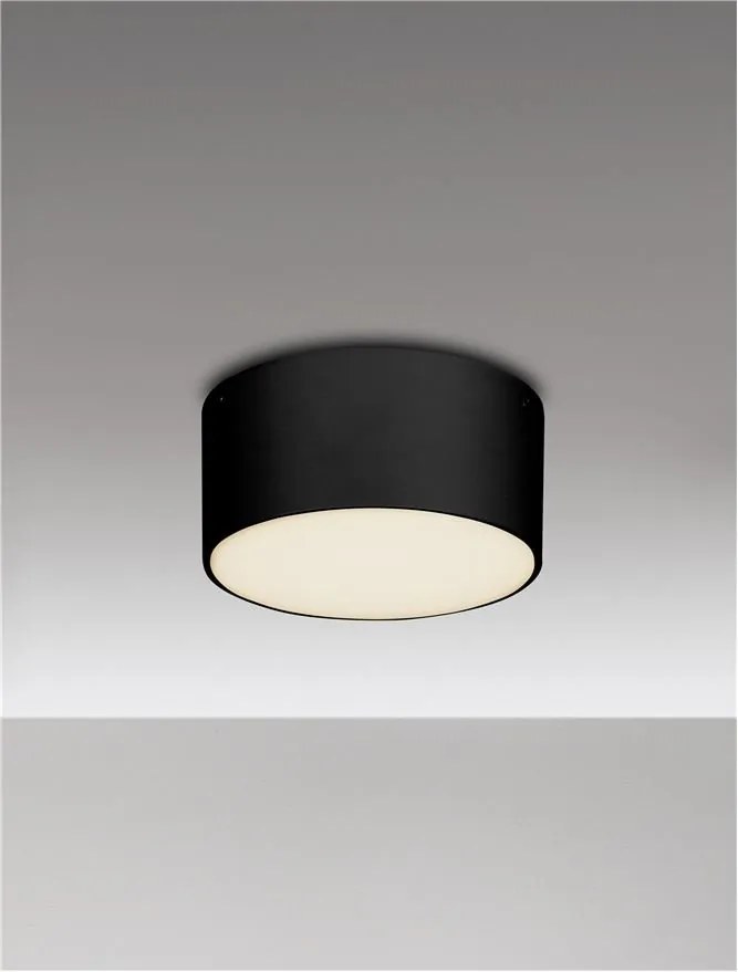 Plafoniera LED pentru iluminat exterior IP65 JUDI D-12cm negru