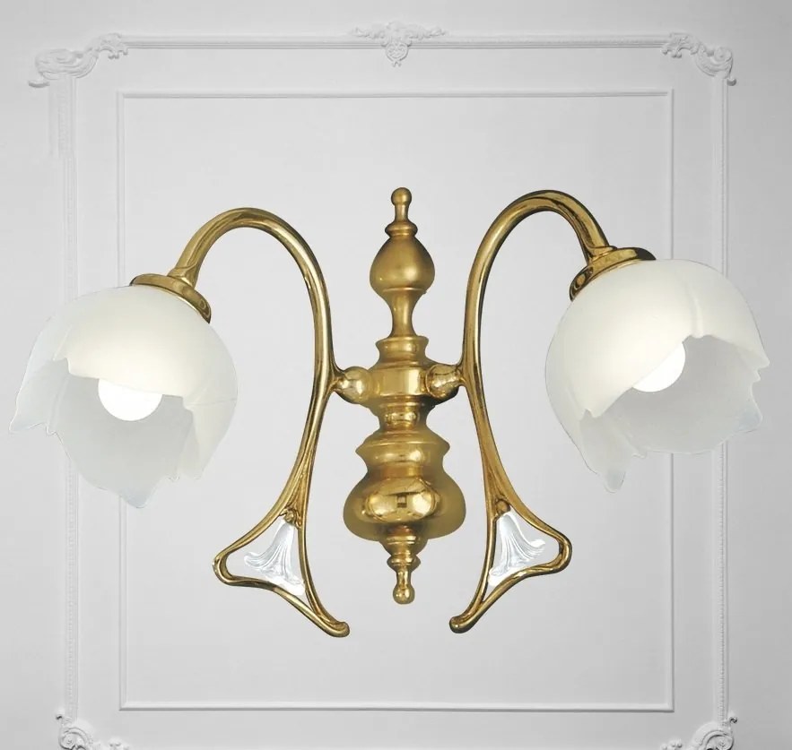 Aplica de perete design floral LUX realizata manual Liberty