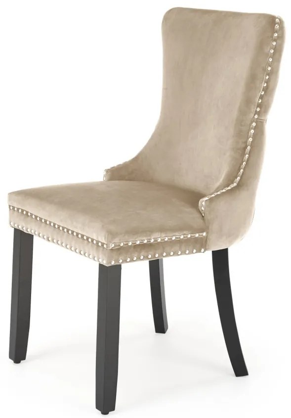 Scaun Alda velvet bej H95 cm