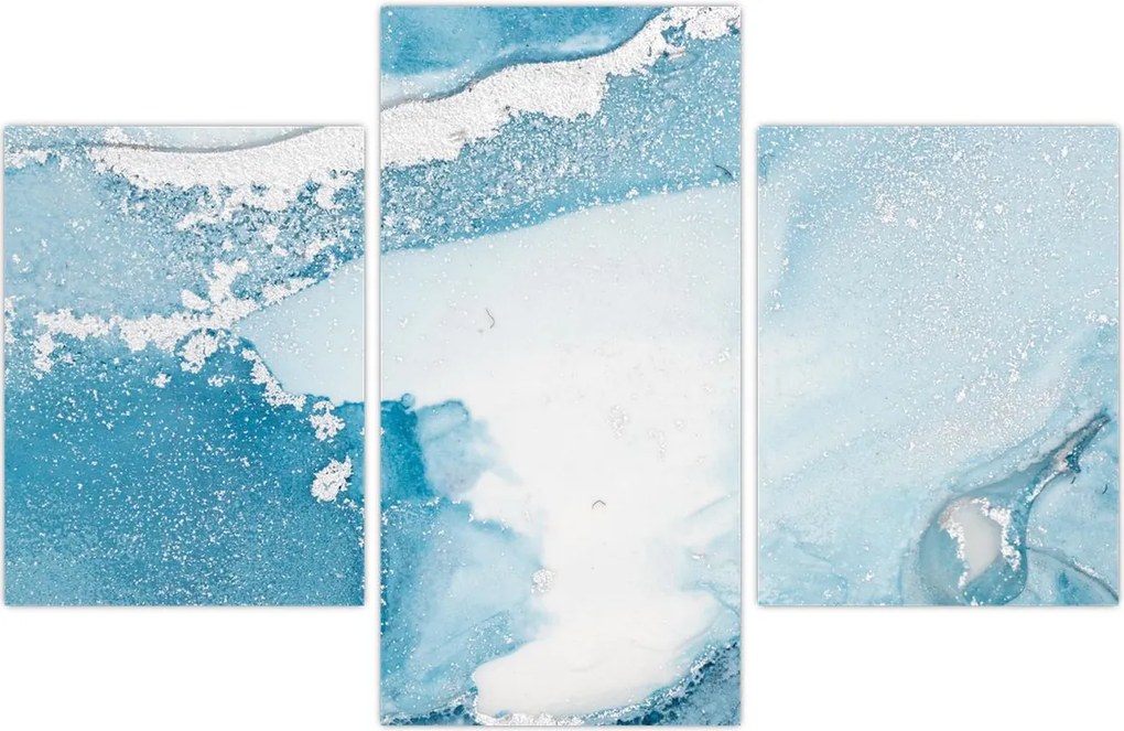 Tablou - Decor albastru (90x60 cm)