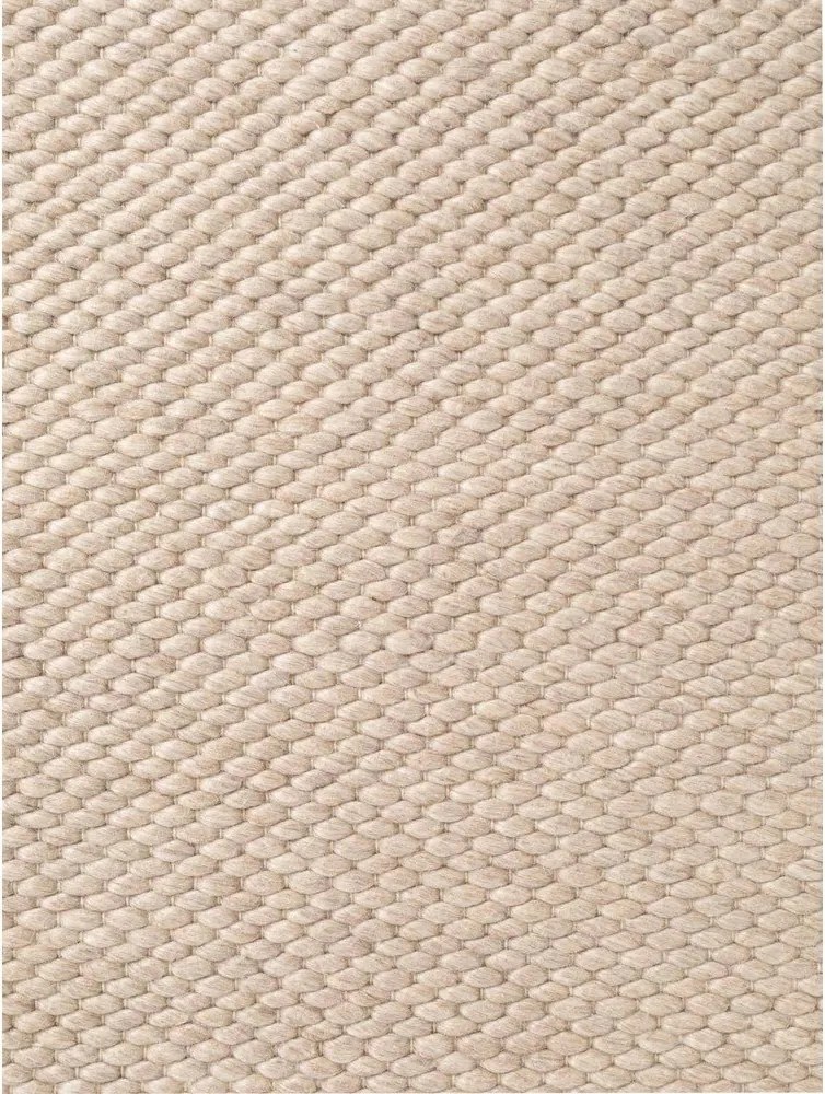 Covor bej țesut manual din lână 160x230 cm Lyon Beans – Elle Decoration