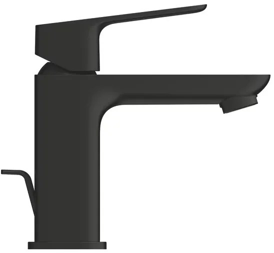 Baterie lavoar monocomanda Grohe Cubeo S cu ventil Pop-Up negru mat