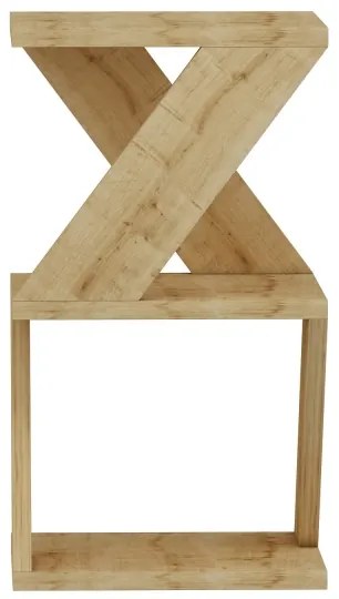 Măsuță laterală ALBENI 50x30 cm maro
