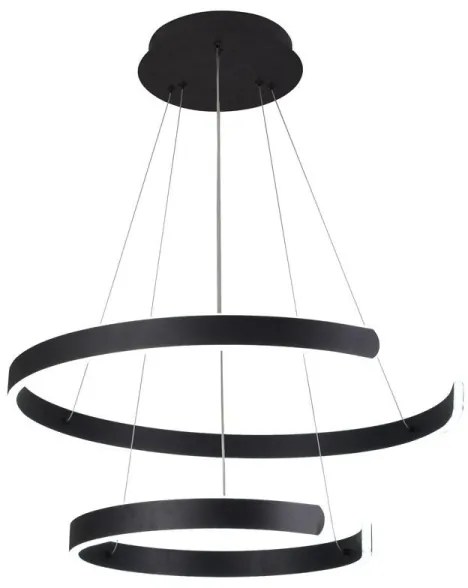 Lustră LED dimabilă pe cablu LED/120W/230V 3000-6500K + telecomandă