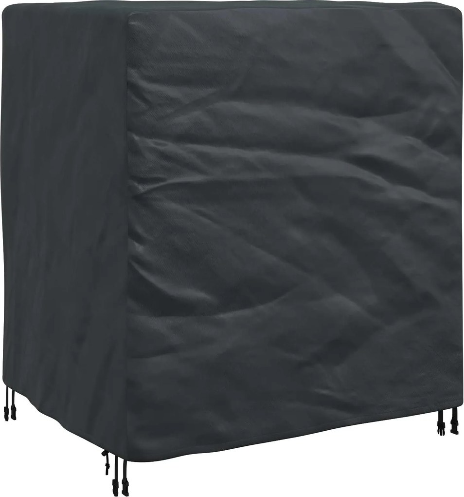 vidaXL Husă pentru mobilă Simplu Negru 116 x 100 x 120 cm 210D