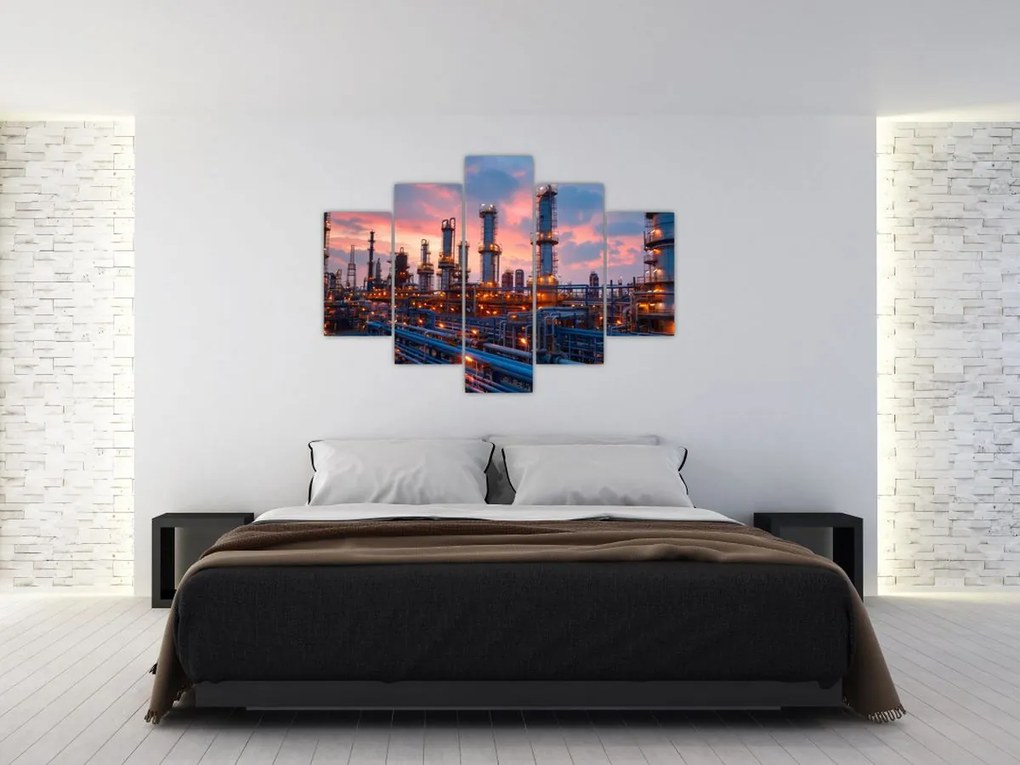 Tablou - Instalație industrială (150x105 cm)