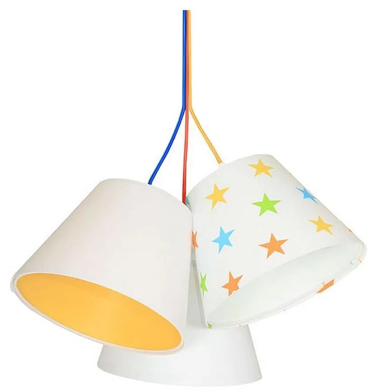 Lustră pe cablu AMBROSIA 3xE27/60W/230V