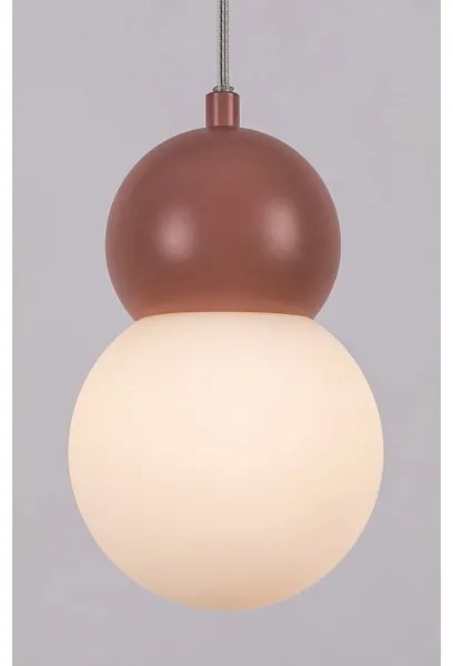 Lustră pe cablu Rabalux 72280 GELLIA 1xG9/38W/230V roz