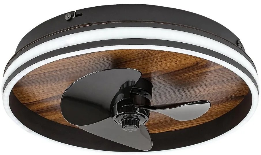 Plafoniera LED cu ventilator si telecomanda Faustine
