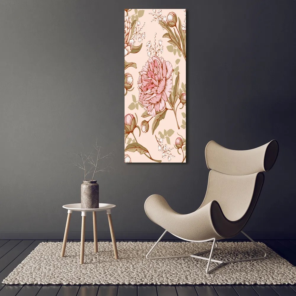 Tablou canvas Bujori