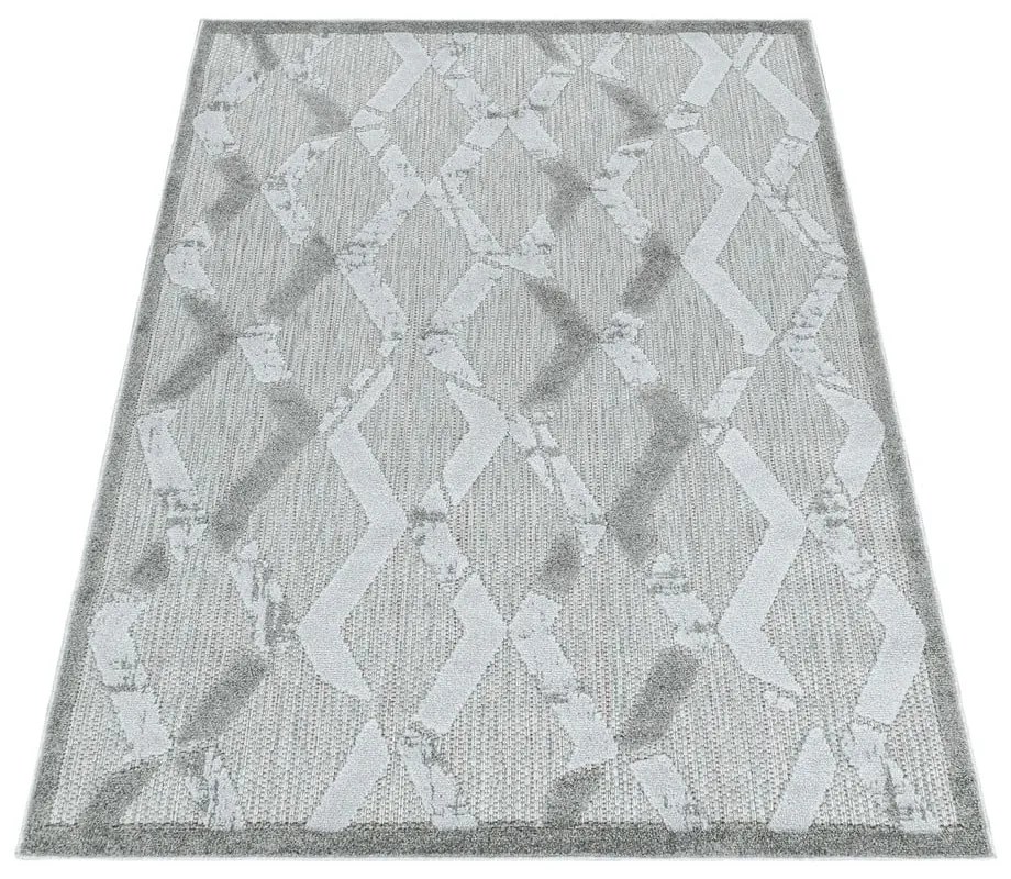 Covor tip traversă de exterior gri deschis 80x250 cm Bahama – Ayyildiz Carpets