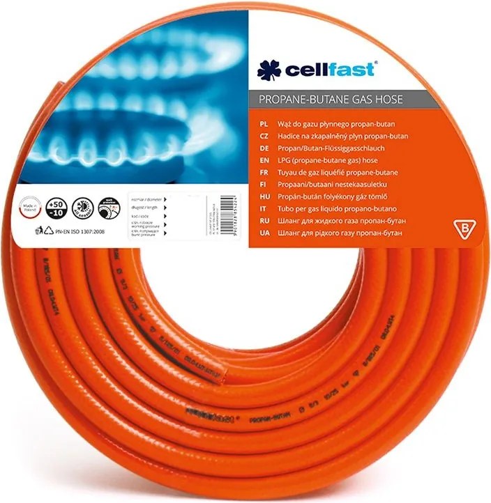 Furtun gaz propan-butan 15 3 9 3 mm 50m