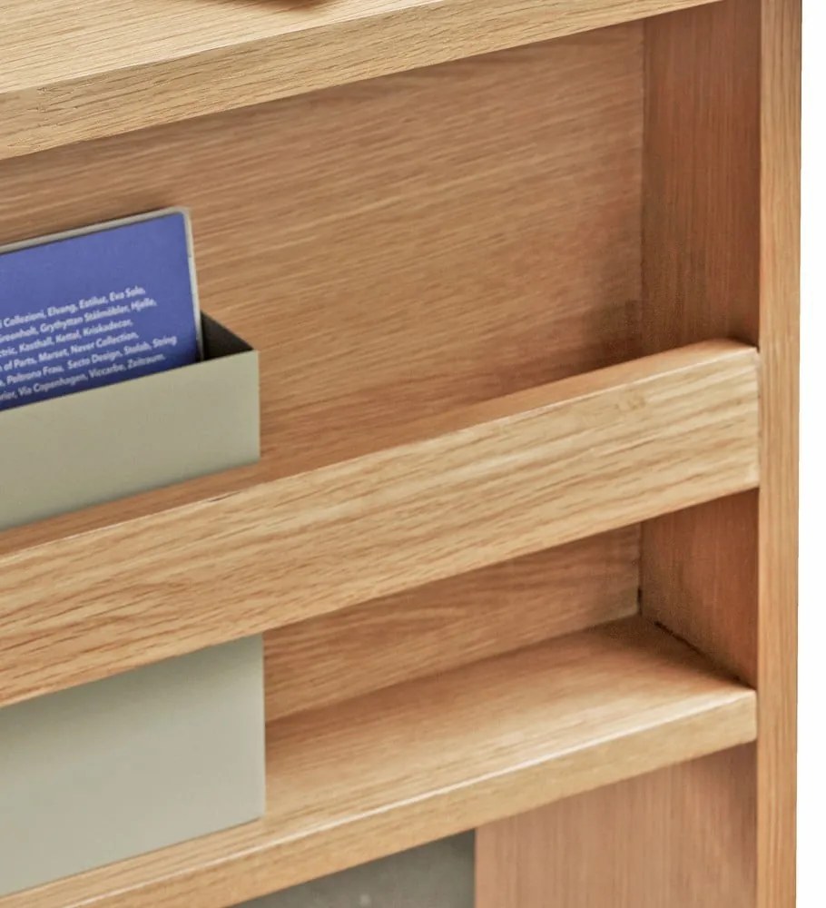 Birou cu blat cu aspect de lemn de stejar 70x140 cm Forma – Hübsch