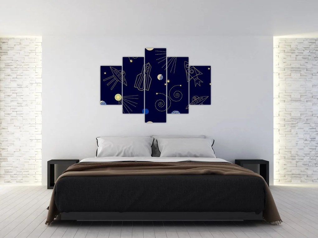 Tablou - Universul (150x105 cm)