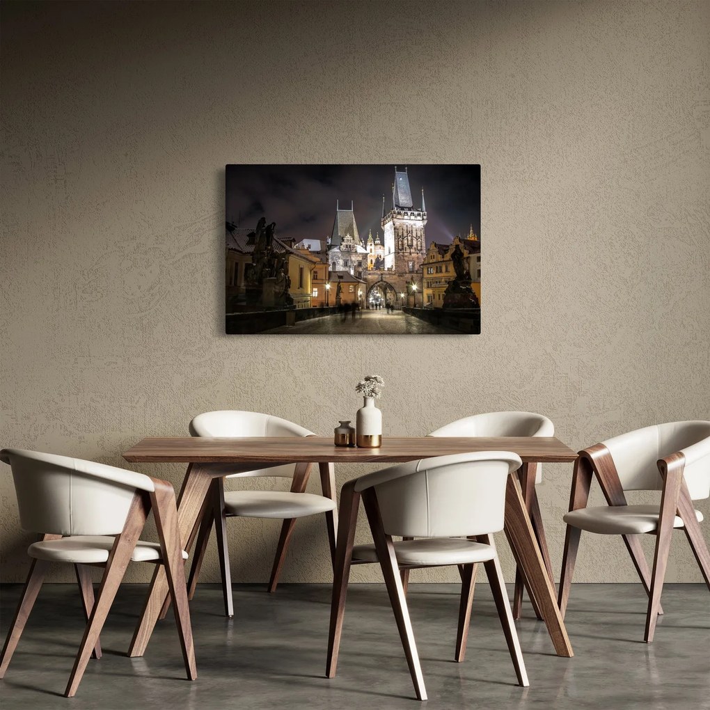 Tablou cu Poarta de pulbere iluminată (90x60 cm)