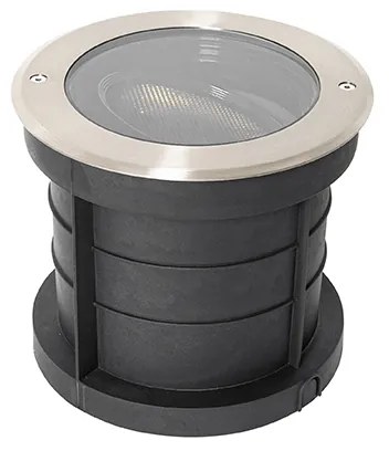 Spot exterior pentru sol din oțel AR111 reglabil IP65 - Delux Honey